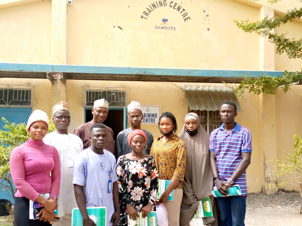 Supervision session at Dangote
